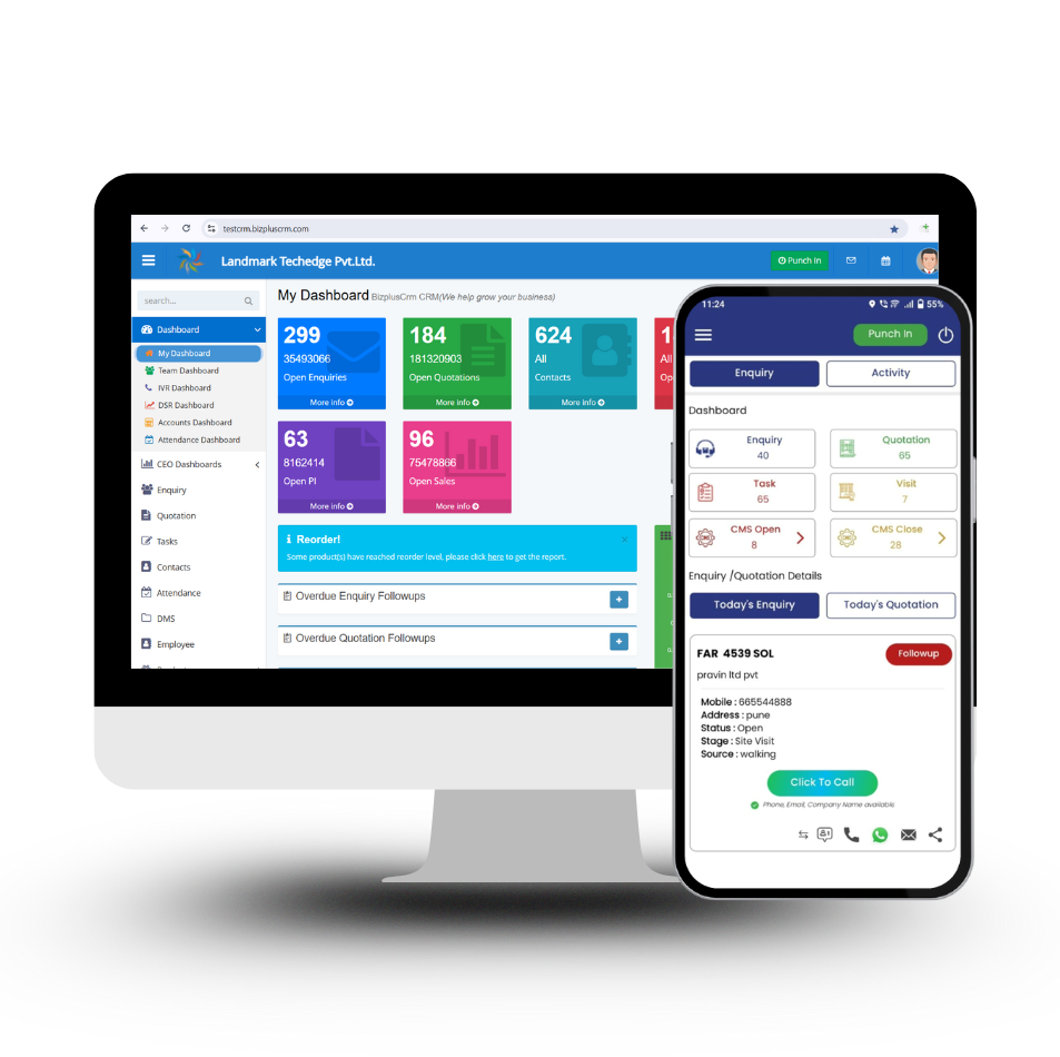 Best CRM Software for B2B in Delhi | BizPlus CRM